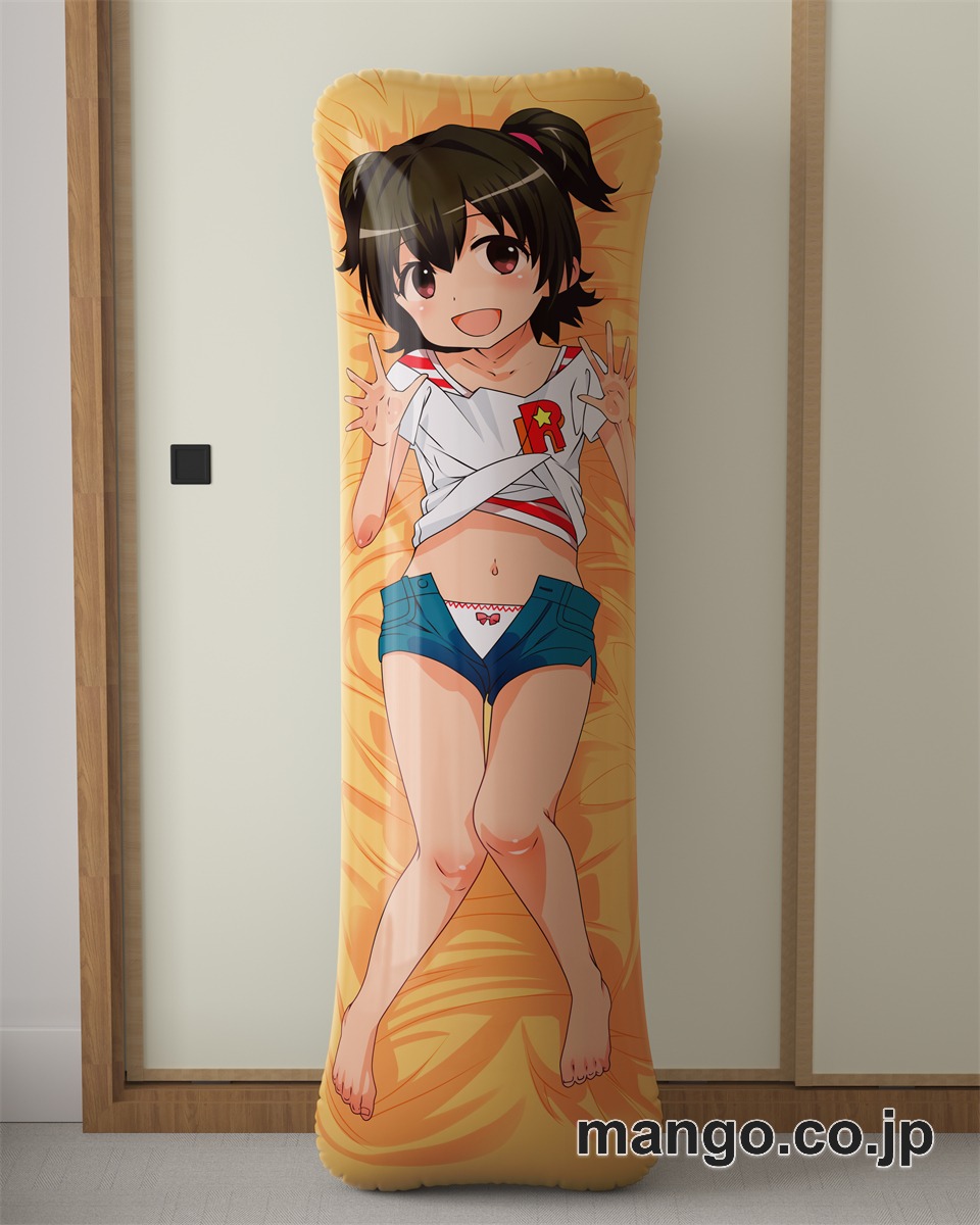 【抱き枕カバー / 等身大】 アニメ抱き枕カバーアイドルマスター大型クッションキャラクターグッズPVC製コレクション用 等身大 抱き枕 空気ビニール製 キャラクターグッズ 2