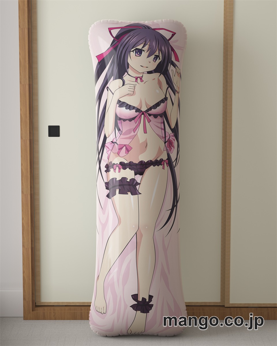 【抱き枕カバー / 等身大】 アニメ抱き枕カバーデート ア ライブ 夜刀神十香大型クッションキャラクターグッズPVC製コレクション用｜空気ビニール製 等身大抱き枕 コレクション向けグッズ 2