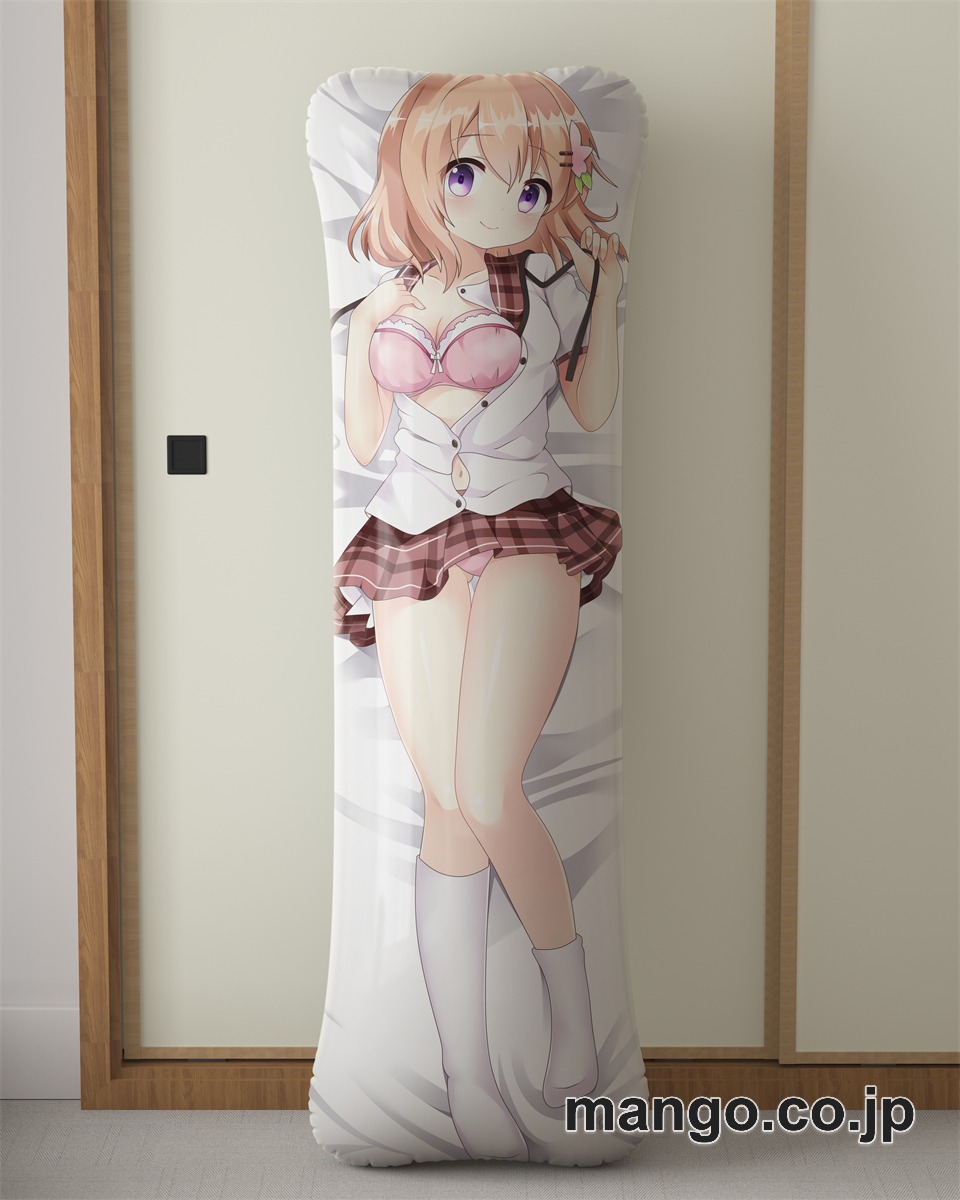 【抱き枕カバー / 等身大】 アニメ抱き枕カバーご注文はうさぎですか？ 「ココアお姉ちゃんに甘えなさい!!」大型クッションキャラクターグッズPVC製コレクション用 等身大ビニールクッション 抱き枕 アニメ・キャラグッズ