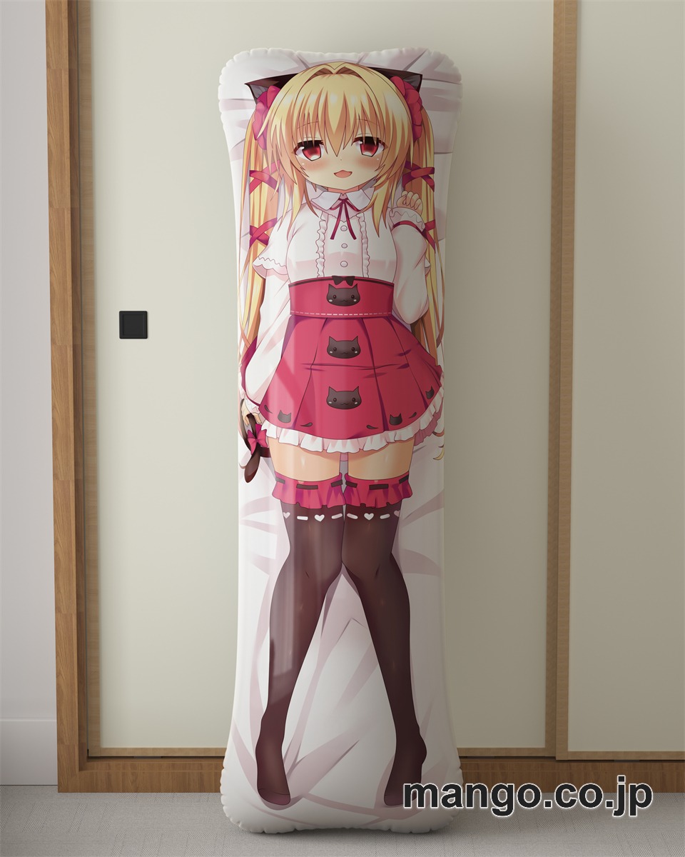 【抱き枕カバー / 等身大】 アニメ抱き枕カバーバーチャルYoutuber 華香院つばき大型クッションキャラクターグッズPVC製コレクション用｜PVC エアクッション 等身大サイズ 立体ディスプレイ 2