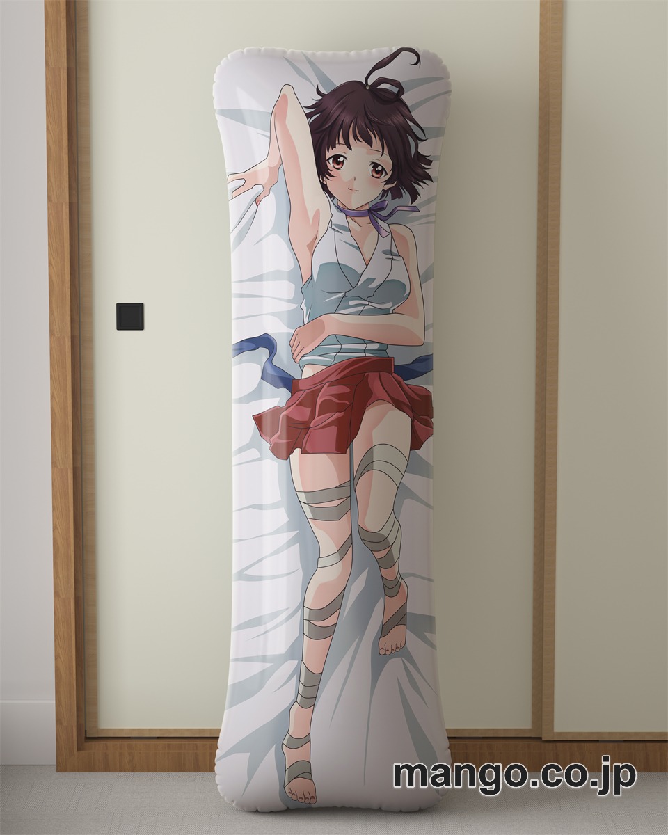 【抱き枕カバー / 等身大】 アニメ抱き枕カバー甲鉄城のカバネリ無名大型クッションキャラクターグッズPVC製コレクション用｜PVC エアクッション 等身大サイズ 立体ディスプレイ