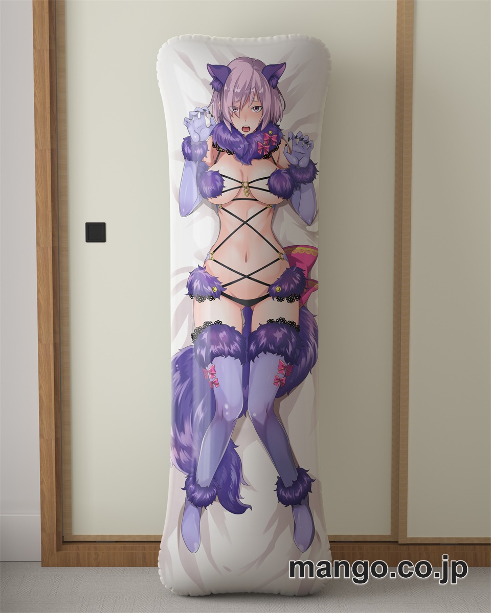 【抱き枕カバー / 等身大】 アニメ抱き枕カバー【FateGrandOrder】マシュ大型クッションキャラクターグッズPVC製コレクション用 等身大ビニールクッション 抱き枕 アニメ・キャラグッズ 2