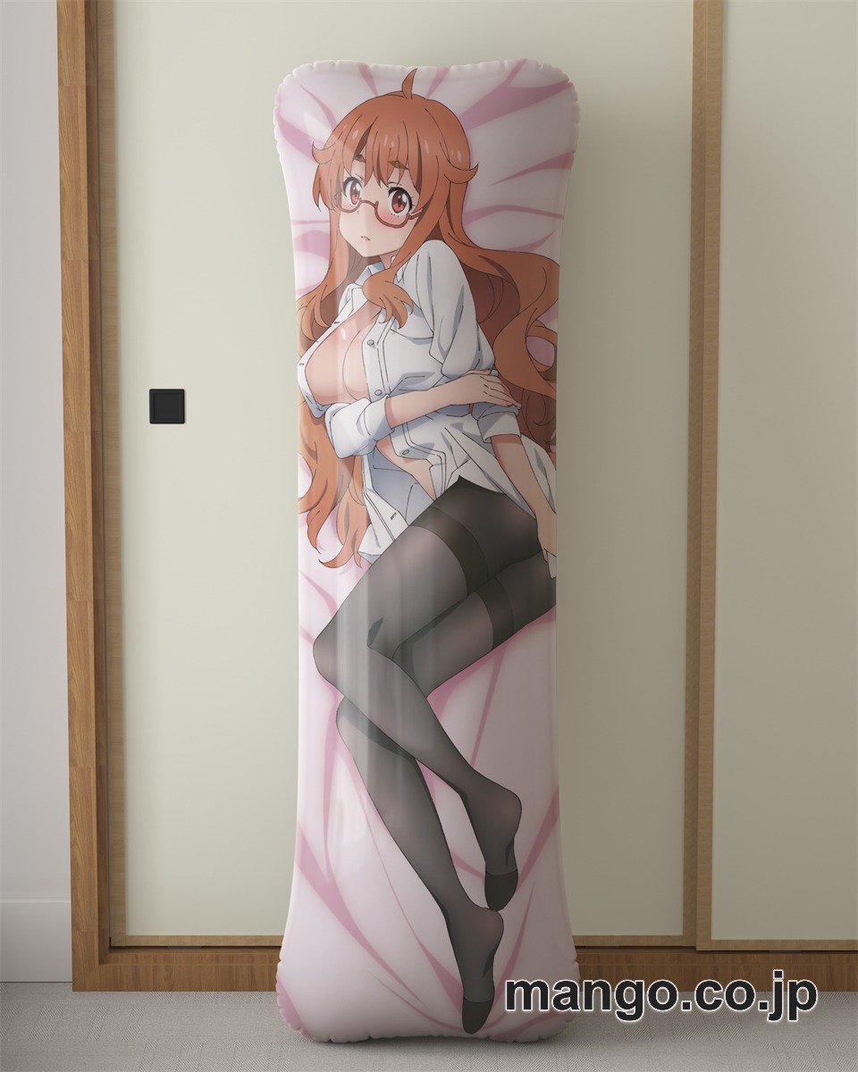 【抱き枕カバー / 等身大】 アニメ抱き枕カバーこの美術部には問題がある！立花夢子大型クッションキャラクターグッズPVC製コレクション用｜PVC エアクッション 等身大サイズ 立体ディスプレイ 2