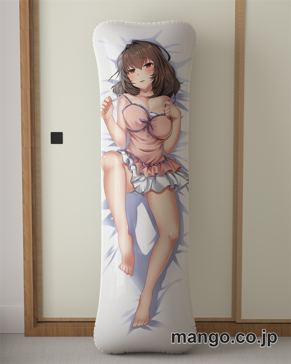 【抱き枕カバー / 等身大】 アニメ抱き枕カバー自宅警備員添い寝で喘ぐ女。葛木由紀の大型クッションキャラクターグッズPVC製コレクション用 等身大ビニールクッション 抱き枕 アニメ・キャラグッズ 2