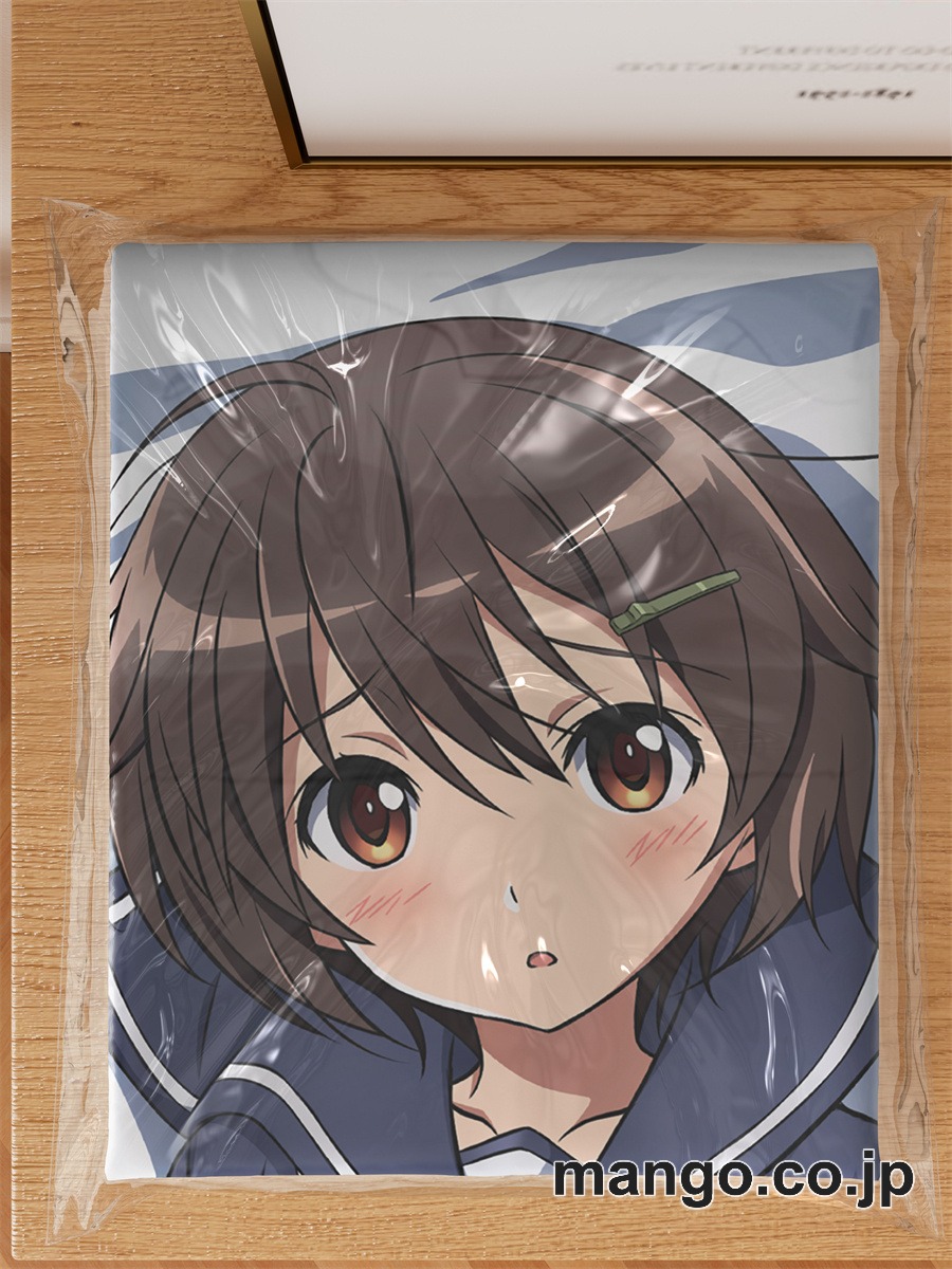 【抱き枕カバー / 等身大】 アニメ抱き枕カバー雁淵ひかりブレイブウィッチーズ大型クッションキャラクターグッズPVC製コレクション用｜空気ビニール製 等身大抱き枕 コレクション向けグッズ 3