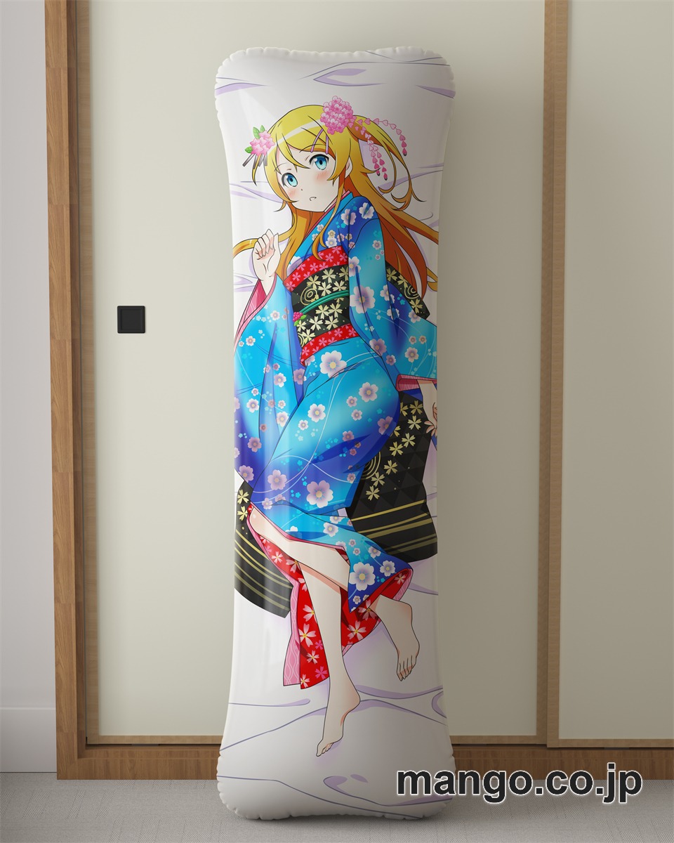 【抱き枕カバー / 等身大】 アニメ抱き枕カバー俺の妹がこんなに可愛いわけがない。(桐乃舞妓)大型クッションキャラクターグッズPVC製コレクション用｜PVC エアクッション 等身大サイズ 立体ディスプレイ