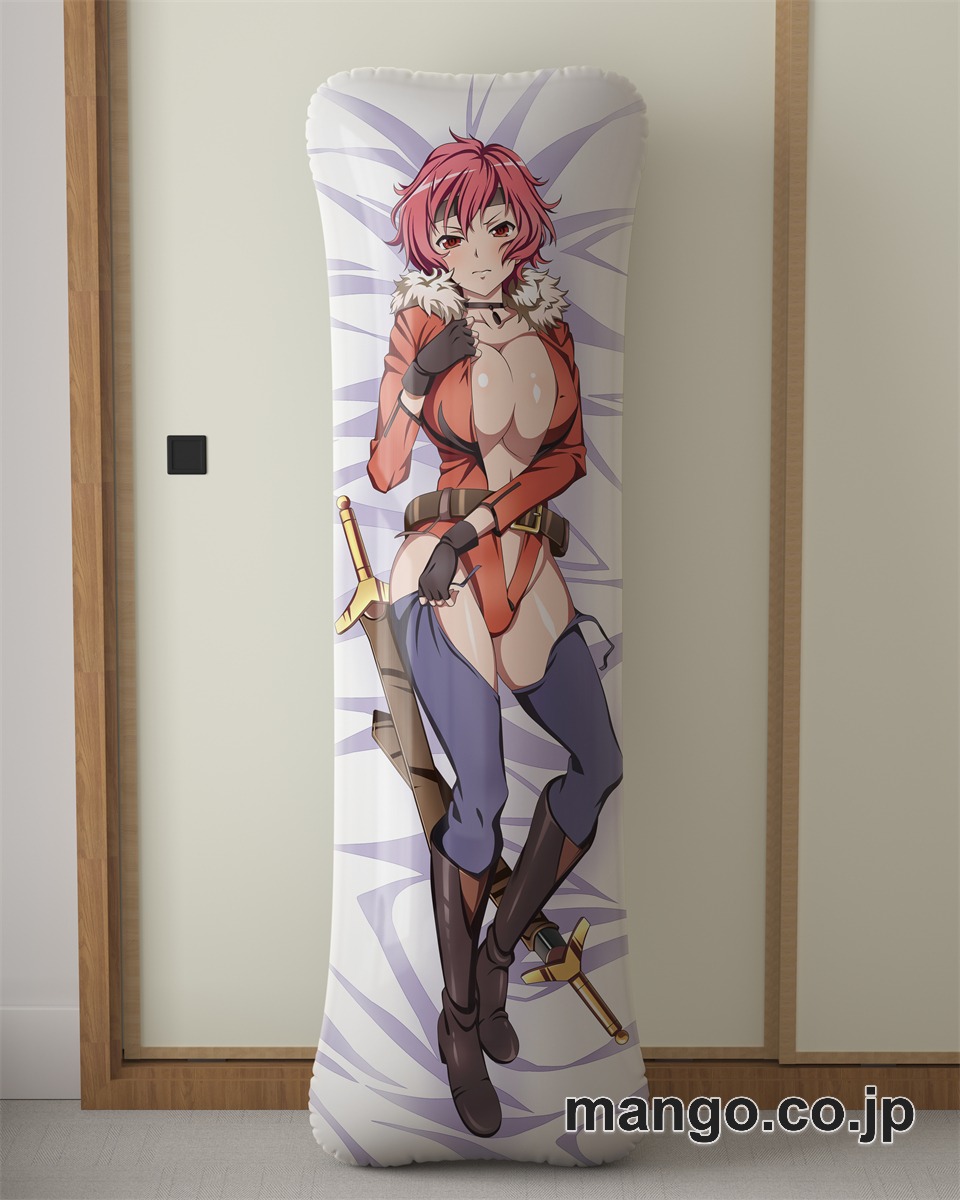 【抱き枕カバー / 等身大】 アニメ抱き枕カバー黒獣（クロイヌ）～気高き聖女は白濁に染まる～マイア大型クッションキャラクターグッズPVC製コレクション用｜等身大エアクッション ビッグサイズ PVC製 アニメグッズ