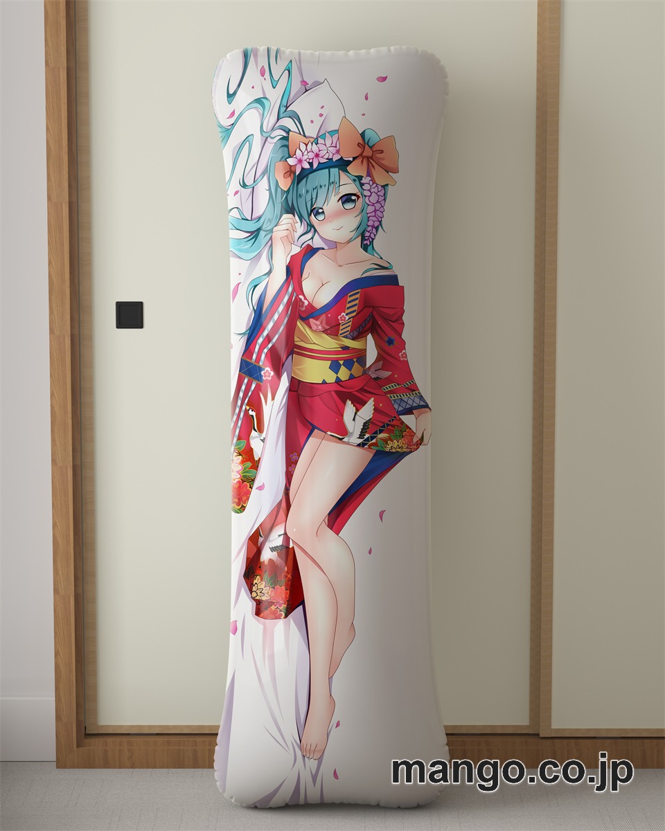 【抱き枕カバー / 等身大】 アニメ抱き枕カバー初音ミク大型クッションキャラクターグッズPVC製コレクション用 ビッグサイズ 等身大クッション 立体キャラクターアイテム