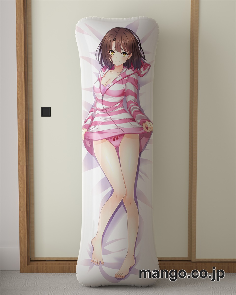 【抱き枕カバー / 等身大】 アニメ抱き枕カバー冴えない彼女の育てかた加藤恵大型クッションキャラクターグッズPVC製コレクション用｜空気ビニール製 等身大抱き枕 コレクション向けグッズ 2