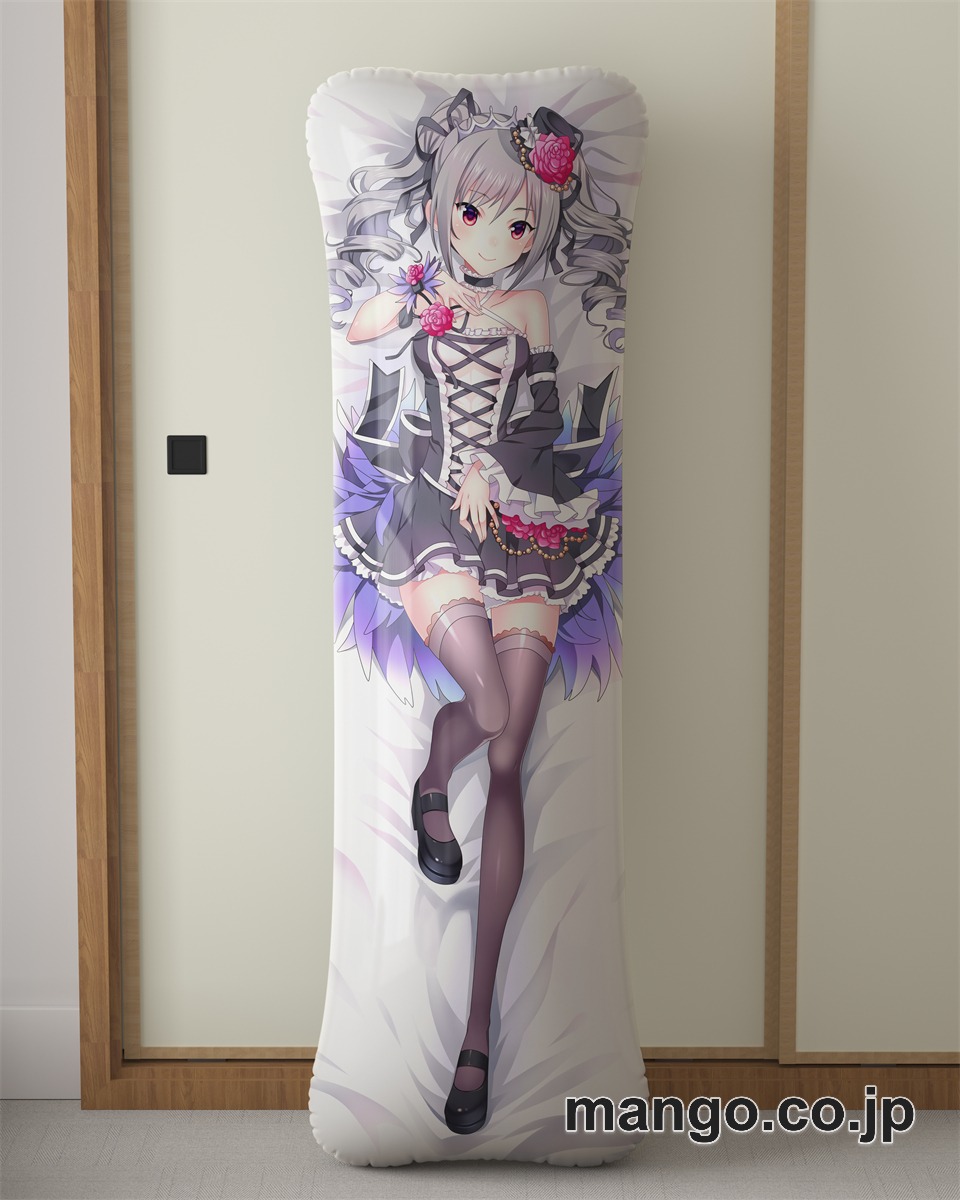 【抱き枕カバー / 等身大】 アニメ抱き枕カバーアイドルマスター神崎蘭子大型クッションキャラクターグッズPVC製コレクション用 等身大ビニールクッション 抱き枕 アニメ・キャラグッズ