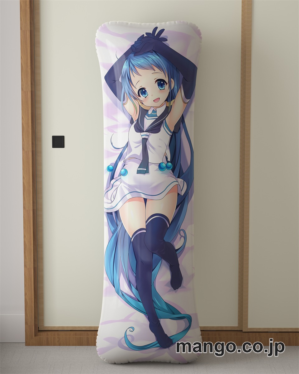 【抱き枕カバー / 等身大】 アニメ抱き枕カバー艦隊これくしょん五月雨ちゃん大型クッションキャラクターグッズPVC製コレクション用｜PVC エアクッション 等身大サイズ 立体ディスプレイ