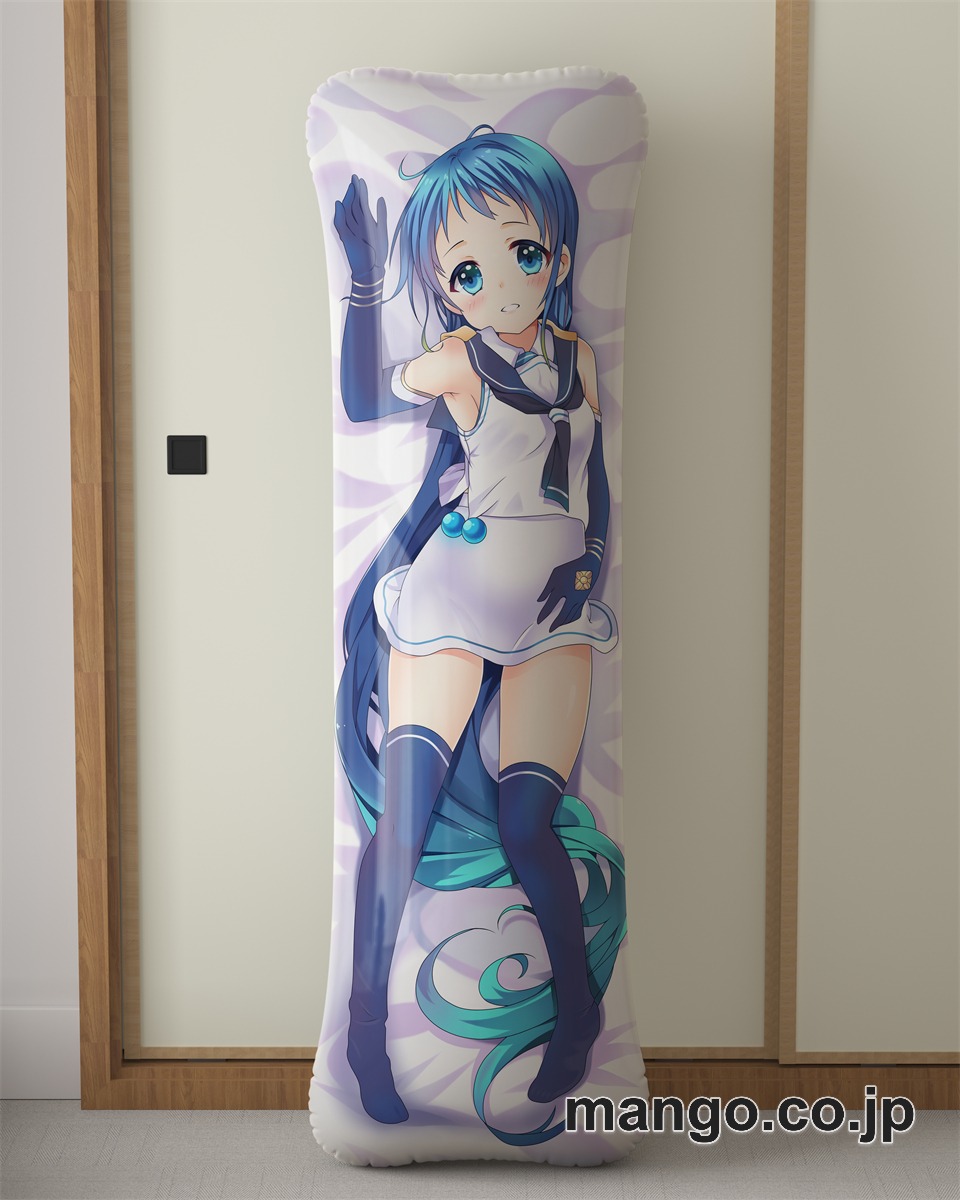 【抱き枕カバー / 等身大】 アニメ抱き枕カバー艦隊これくしょん五月雨ちゃん大型クッションキャラクターグッズPVC製コレクション用｜PVC エアクッション 等身大サイズ 立体ディスプレイ 2