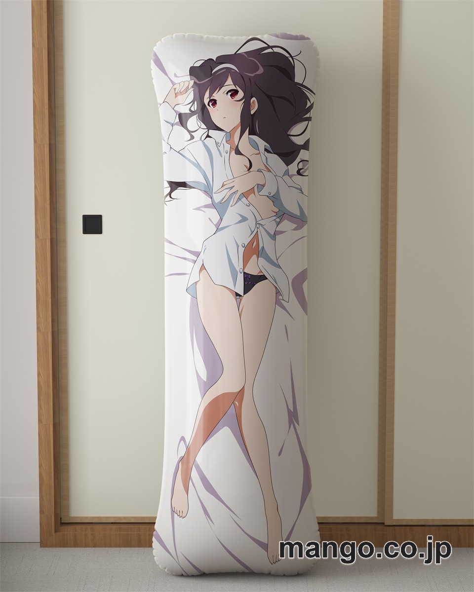 【抱き枕カバー / 等身大】 アニメ抱き枕カバー冴えない彼女の育てかた霞ヶ丘詩羽大型クッションキャラクターグッズPVC製コレクション用 等身大 抱き枕 空気ビニール製 キャラクターグッズ 2