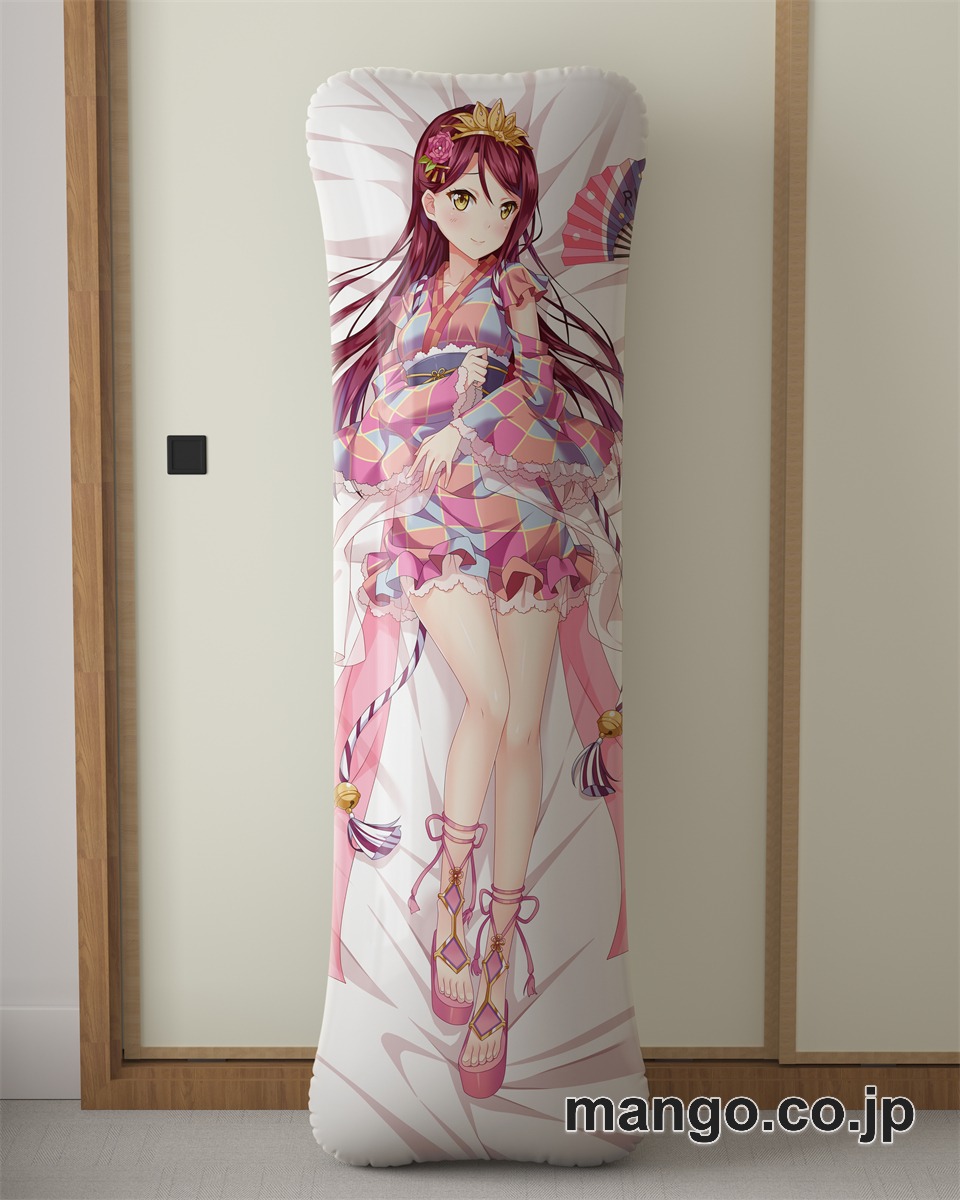 【抱き枕カバー / 等身大】 アニメ抱き枕カバーラブライブ!サンシャイン!!桜○梨子大型クッションキャラクターグッズPVC製コレクション用｜等身大エアクッション ビッグサイズ PVC製 アニメグッズ