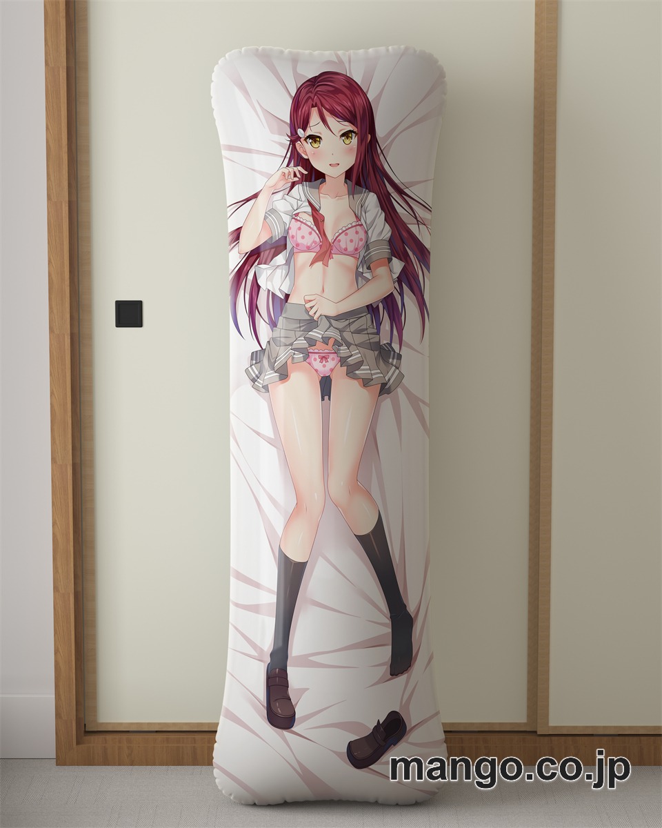 【抱き枕カバー / 等身大】 アニメ抱き枕カバーラブライブ!サンシャイン!!桜○梨子大型クッションキャラクターグッズPVC製コレクション用｜等身大エアクッション ビッグサイズ PVC製 アニメグッズ 2