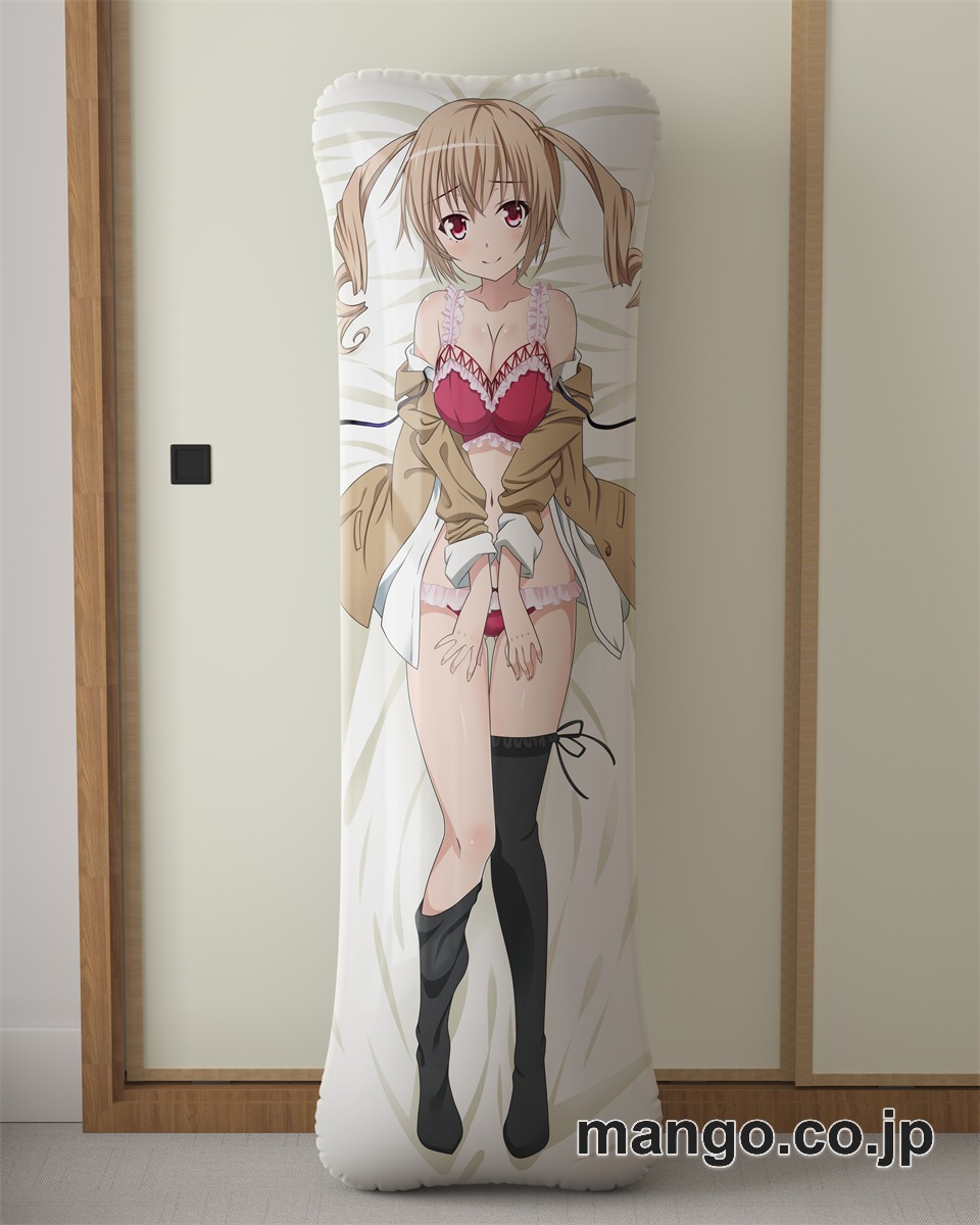 【抱き枕カバー / 等身大】 アニメ抱き枕カバー【天使の3P！】桜花大型クッションキャラクターグッズPVC製コレクション用 ビッグサイズ 等身大クッション 立体キャラクターアイテム