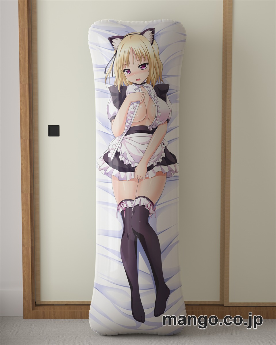 【抱き枕カバー / 等身大】 アニメ抱き枕カバーネコ耳蓮っ葉＆痴撮っ娘大型クッションキャラクターグッズPVC製コレクション用 等身大ビニールクッション 抱き枕 アニメ・キャラグッズ