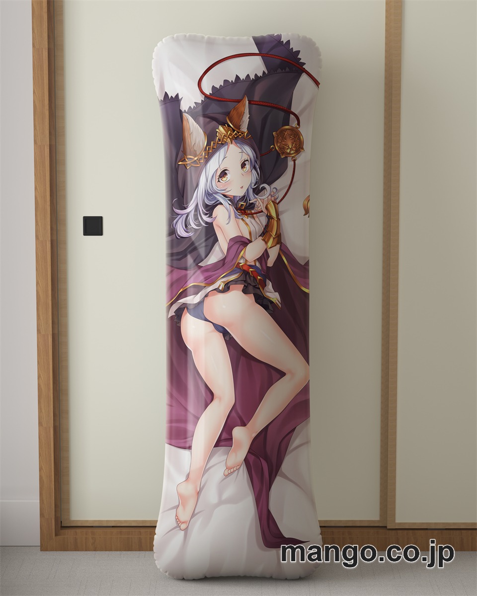 【抱き枕カバー / 等身大】 アニメ抱き枕カバー【グランブルーファンタジー】スカーサハ大型クッションキャラクターグッズPVC製コレクション用｜等身大エアクッション ビッグサイズ PVC製 アニメグッズ