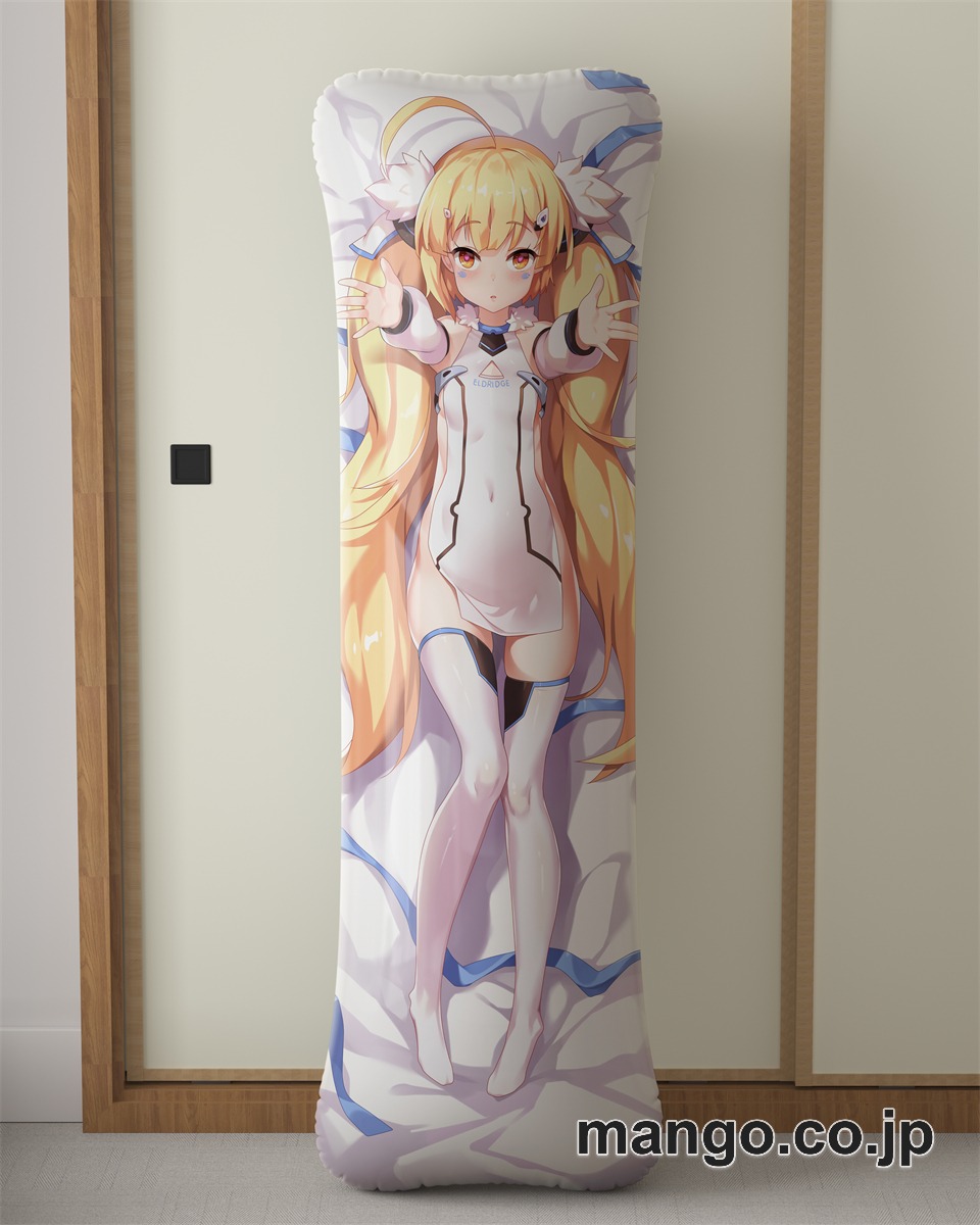 【抱き枕カバー / 等身大】 アニメ抱き枕カバー【アズールレーン】エルドリッジ大型クッションキャラクターグッズPVC製コレクション用 ビッグサイズ 等身大クッション 立体キャラクターアイテム