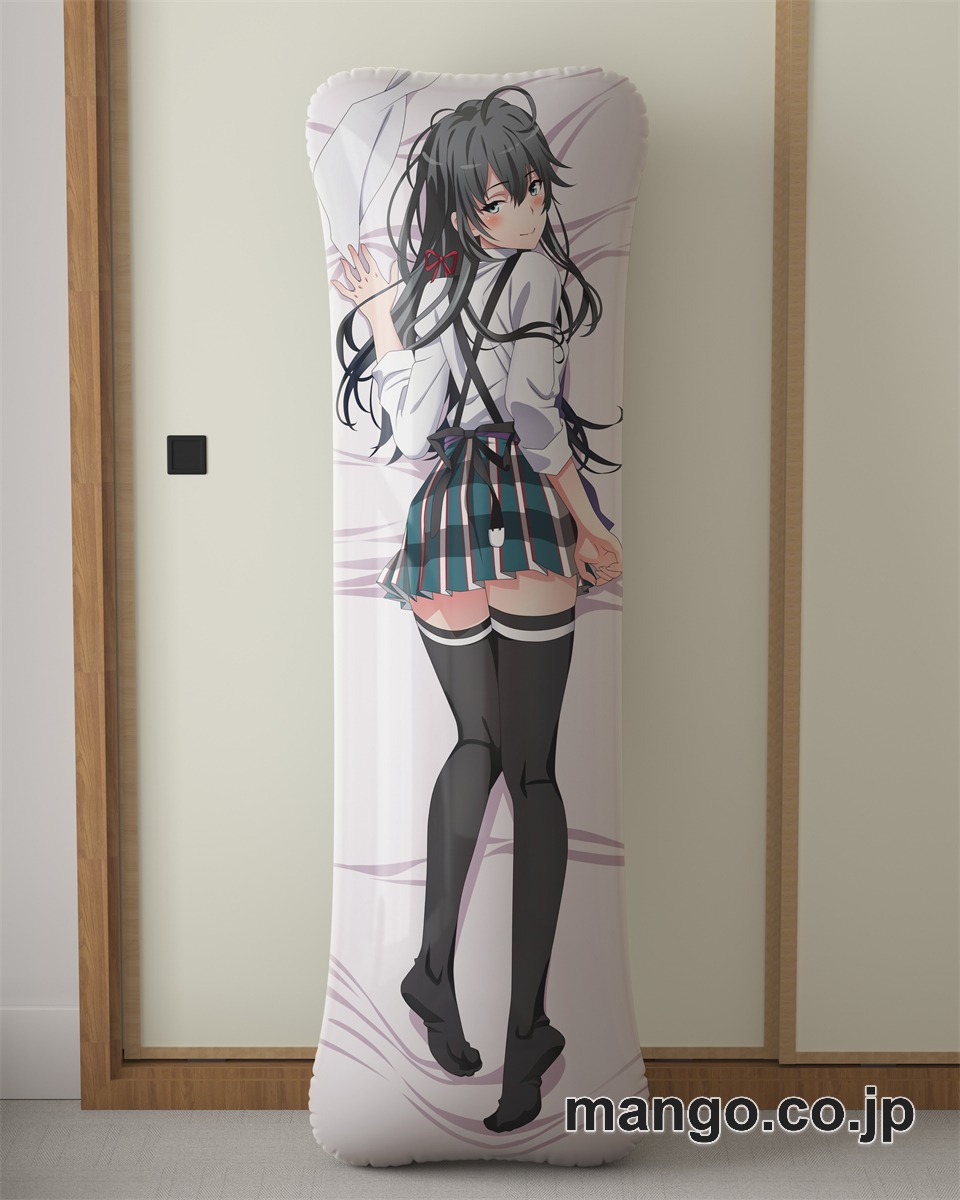 【抱き枕カバー / 等身大】 アニメ抱き枕カバー雪ノ下雪乃エプロンVer大型クッションキャラクターグッズPVC製コレクション用｜PVC エアクッション 等身大サイズ 立体ディスプレイ 2