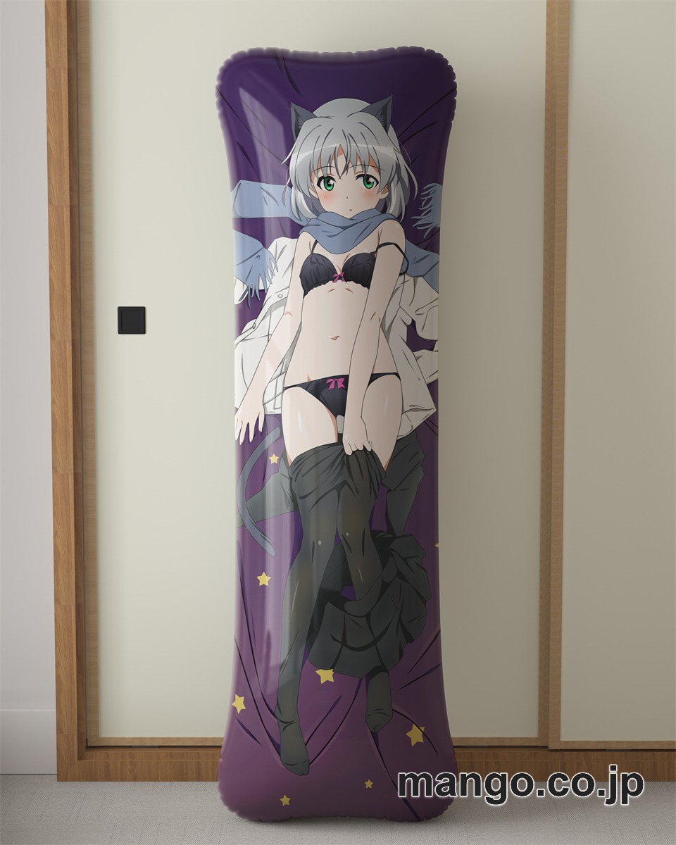 【抱き枕カバー / 等身大】 アニメ抱き枕カバー【ブレイブウィッチーズ】大型クッションキャラクターグッズPVC製コレクション用｜空気ビニール製 等身大抱き枕 コレクション向けグッズ