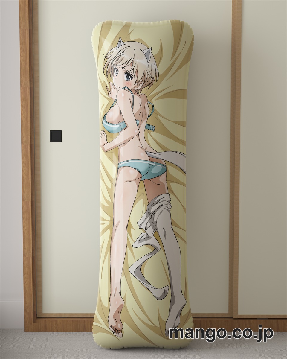 【抱き枕カバー / 等身大】 アニメ抱き枕カバーストライクウィッチーズ大型クッションキャラクターグッズPVC製コレクション用 等身大 抱き枕 空気ビニール製 キャラクターグッズ