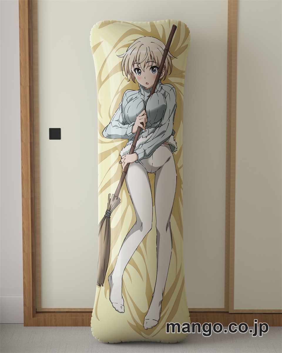 【抱き枕カバー / 等身大】 アニメ抱き枕カバーストライクウィッチーズ大型クッションキャラクターグッズPVC製コレクション用 等身大 抱き枕 空気ビニール製 キャラクターグッズ 2