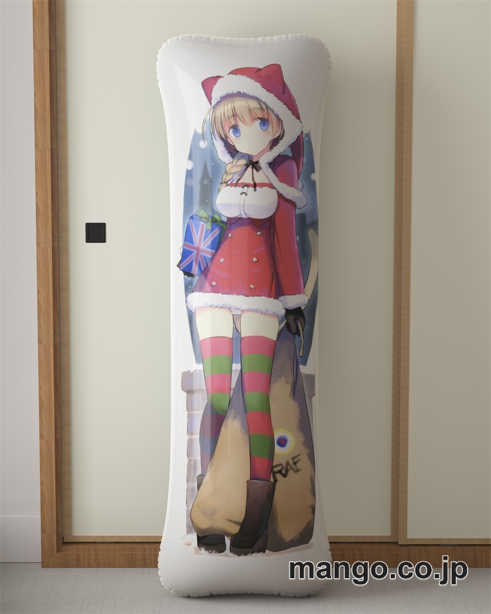 【抱き枕カバー / 等身大】 アニメ抱き枕カバーストライクウィッチーズリネット ビショップ大型クッションキャラクターグッズPVC製コレクション用 ビッグサイズ 等身大クッション 立体キャラクターアイテム