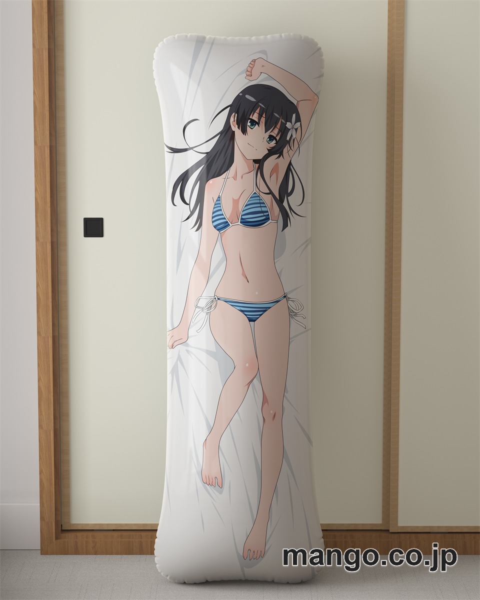 【抱き枕カバー / 等身大】 アニメ抱き枕カバーとあるシリーズ佐天涙子大型クッションキャラクターグッズPVC製コレクション用｜空気ビニール製 等身大抱き枕 コレクション向けグッズ 2