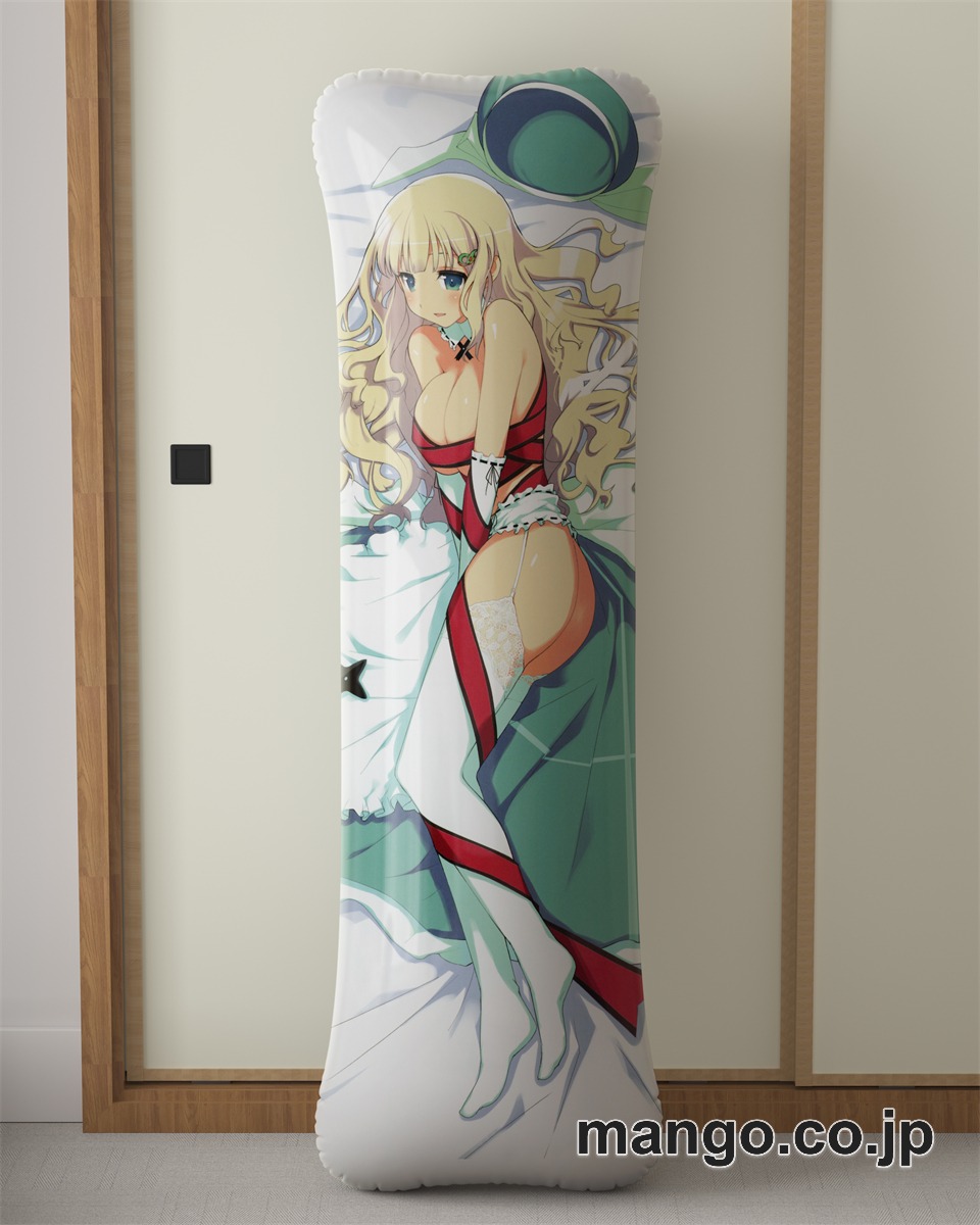 【抱き枕カバー / 等身大】 アニメ抱き枕カバー閃乱カグラ飛鳥詠大型クッションキャラクターグッズPVC製コレクション用｜空気ビニール製 等身大抱き枕 コレクション向けグッズ 2