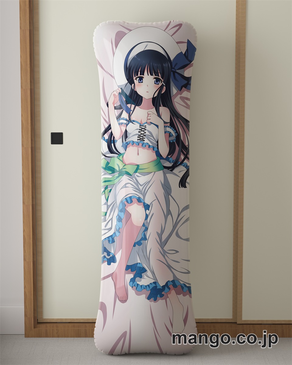 【抱き枕カバー / 等身大】 アニメ抱き枕カバー【魔法科高校の劣等生】あの日の司波深雪大型クッションキャラクターグッズPVC製コレクション用｜PVC エアクッション 等身大サイズ 立体ディスプレイ