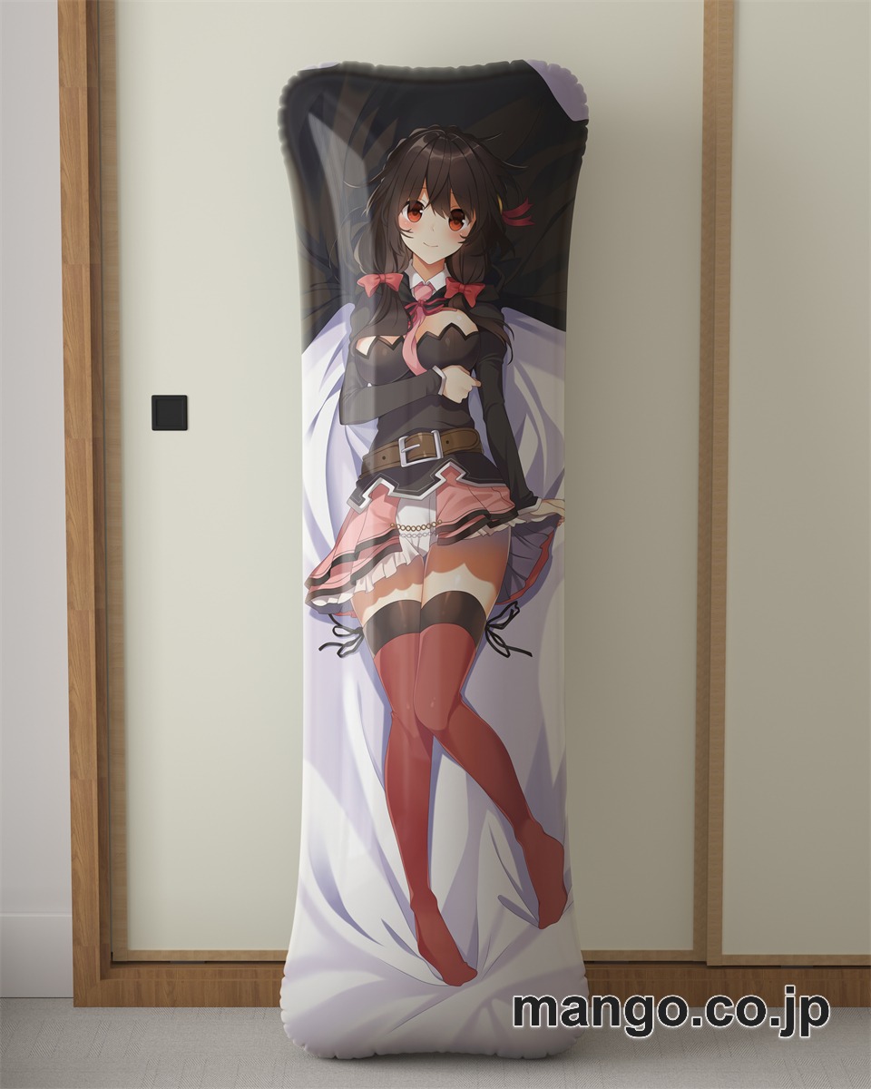 【抱き枕カバー / 等身大】 アニメ抱き枕カバーこの素晴らしい世界に祝福を！ゆんゆん大型クッションキャラクターグッズPVC製コレクション用 ビッグサイズ 等身大クッション 立体キャラクターアイテム