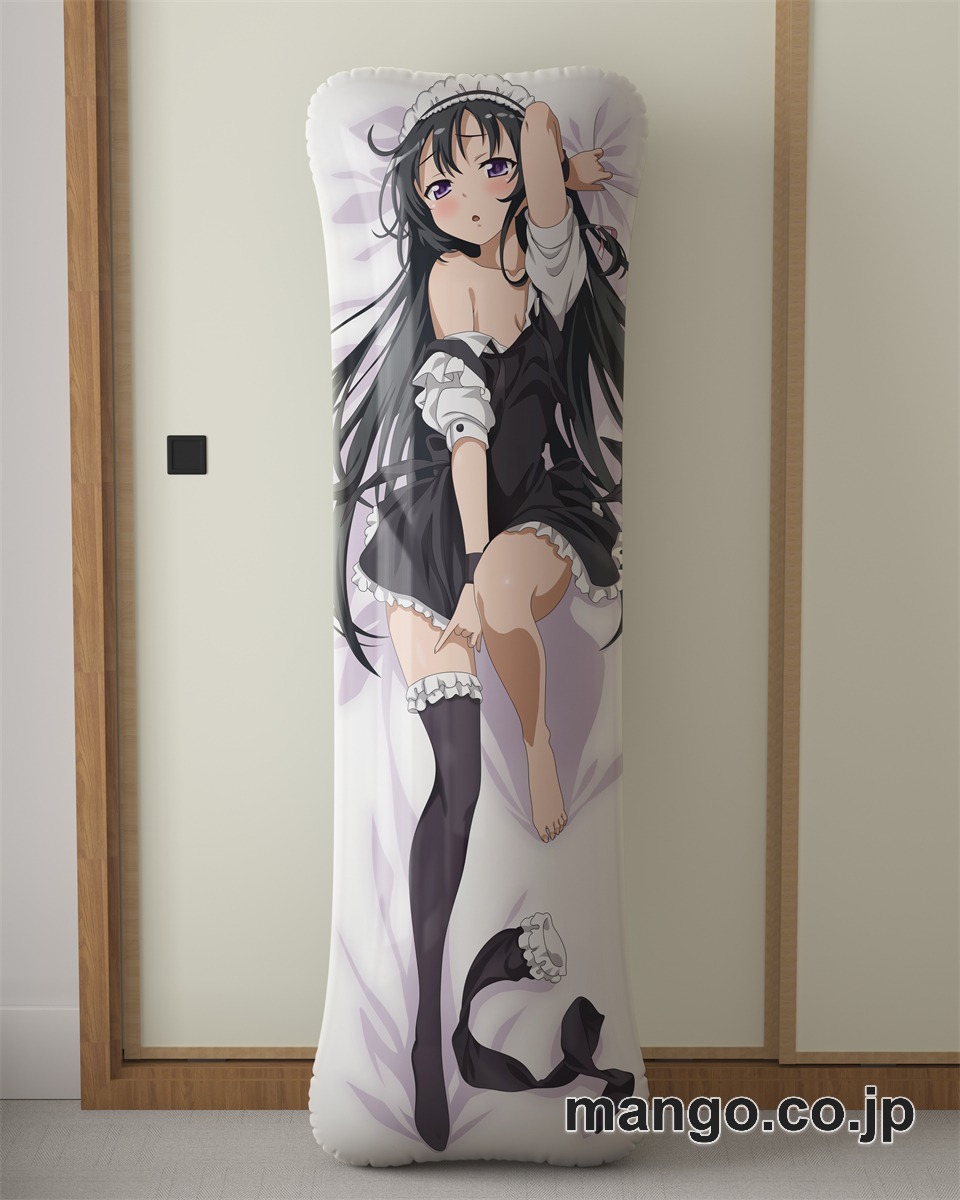 【抱き枕カバー / 等身大】 アニメ抱き枕カバー僕は友達が少ない三日月夜空大型クッションキャラクターグッズPVC製コレクション用｜等身大エアクッション ビッグサイズ PVC製 アニメグッズ 2