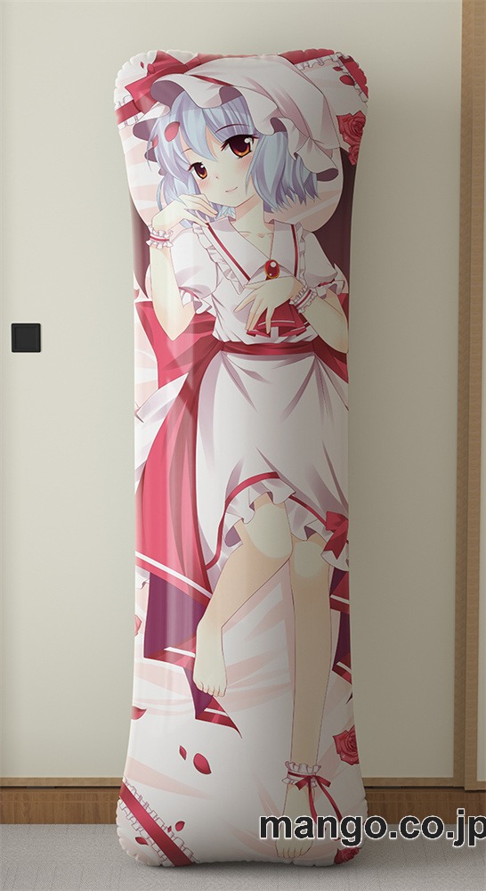 【抱き枕カバー / 等身大】 アニメ抱き枕カバー東方Projectフランドールヤンデレミリア大型クッションキャラクターグッズPVC製コレクション用 ビッグサイズ 等身大クッション 立体キャラクターアイテム 2