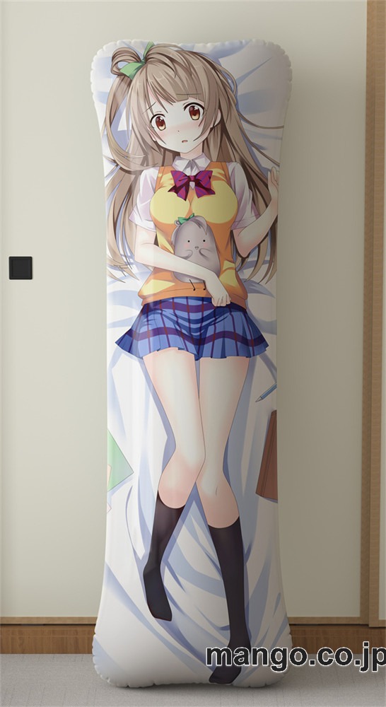 【抱き枕カバー / 等身大】 アニメ抱き枕カバー南ことり大型クッションキャラクターグッズPVC製コレクション用｜等身大エアクッション ビッグサイズ PVC製 アニメグッズ