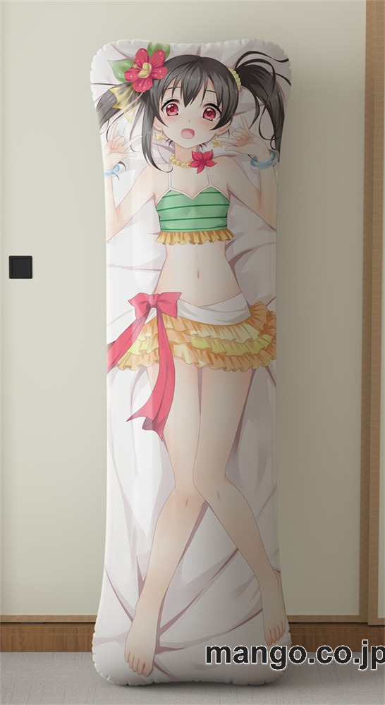 【抱き枕カバー / 等身大】 アニメ抱き枕カバー矢澤にこ大型クッションキャラクターグッズPVC製コレクション用 ビッグサイズ 等身大クッション 立体キャラクターアイテム 2