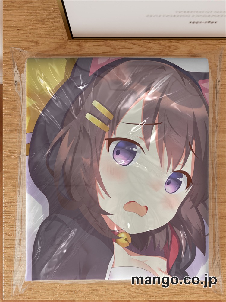 【抱き枕カバー / 等身大】 アニメ抱き枕カバー白熊さん＆黒猫ちゃん大型クッションキャラクターグッズPVC製コレクション用 ビッグサイズ 等身大クッション 立体キャラクターアイテム 3