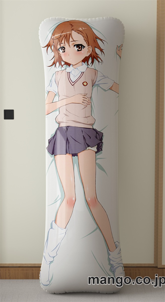 【抱き枕カバー / 等身大】 アニメ抱き枕カバーとある科学の超電磁砲御坂妹大型クッションキャラクターグッズPVC製コレクション用 等身大ビニールクッション 抱き枕 アニメ・キャラグッズ 2