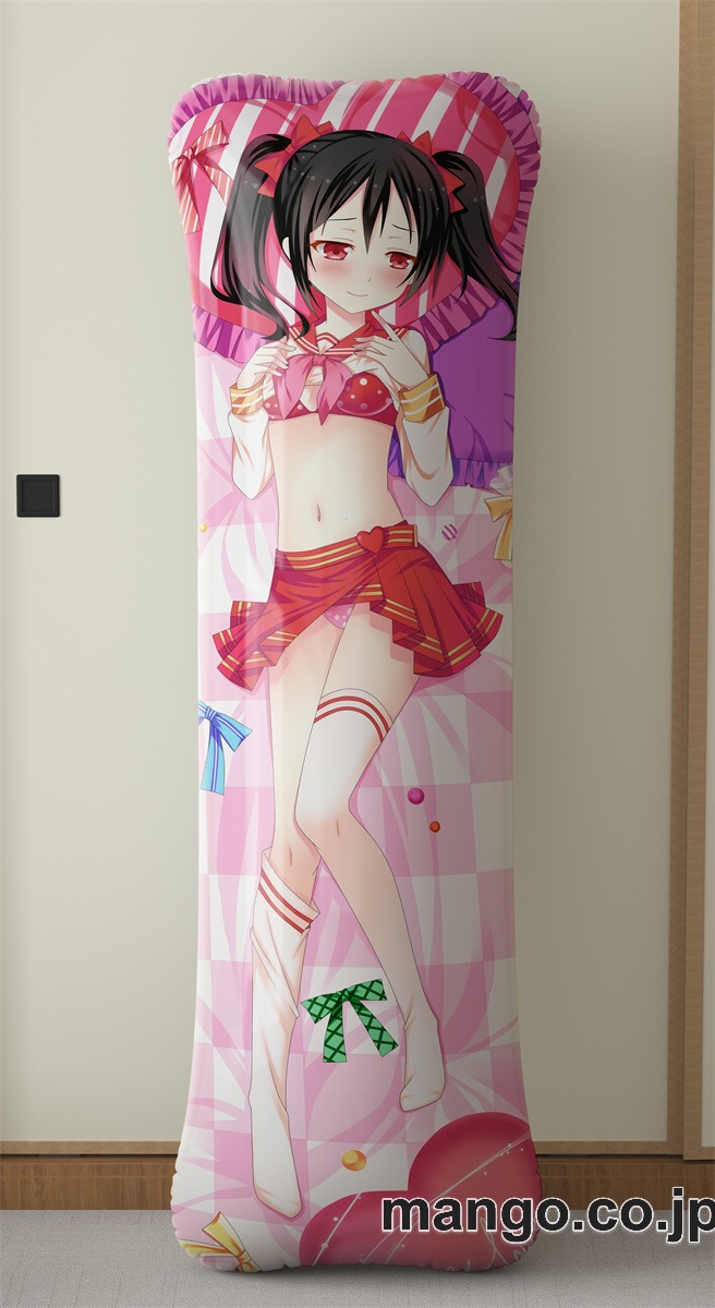 【抱き枕カバー / 等身大】 アニメ抱き枕カバーラブライブ!矢澤にこ大型クッションキャラクターグッズPVC製コレクション用 等身大 抱き枕 空気ビニール製 キャラクターグッズ 2