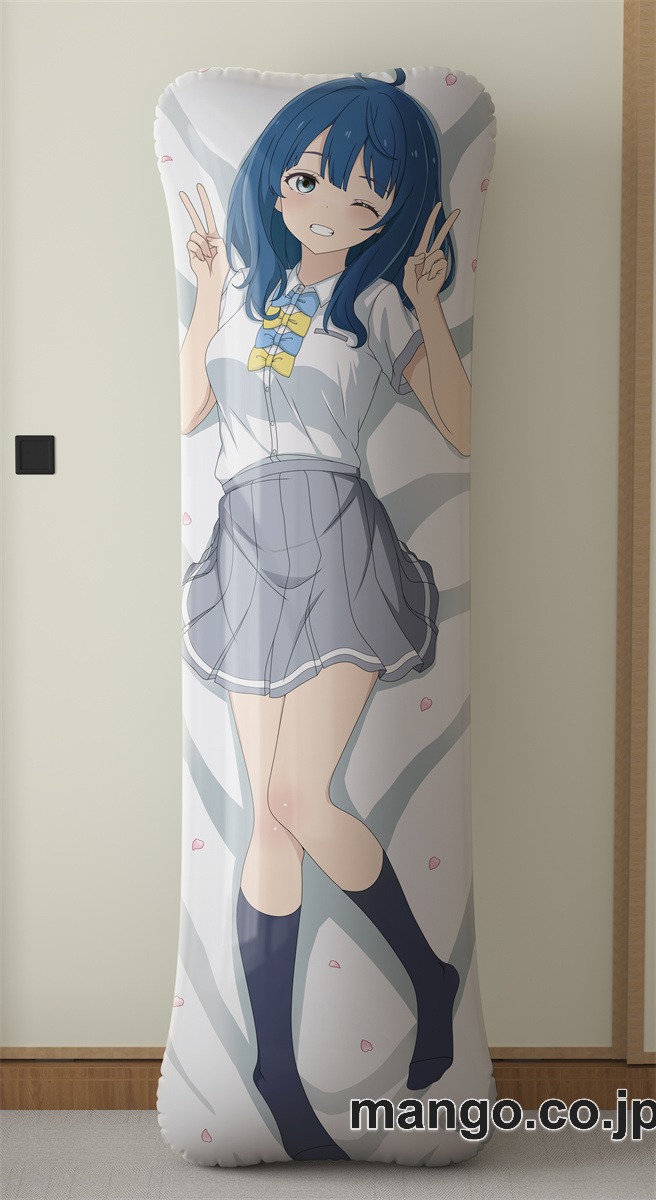 【抱き枕カバー / 等身大】 アニメ抱き枕カバー[負けヒロインが多すぎる！]八奈見杏菜大型クッションキャラクターグッズPVC製コレクション用｜PVC エアクッション 等身大サイズ 立体ディスプレイ