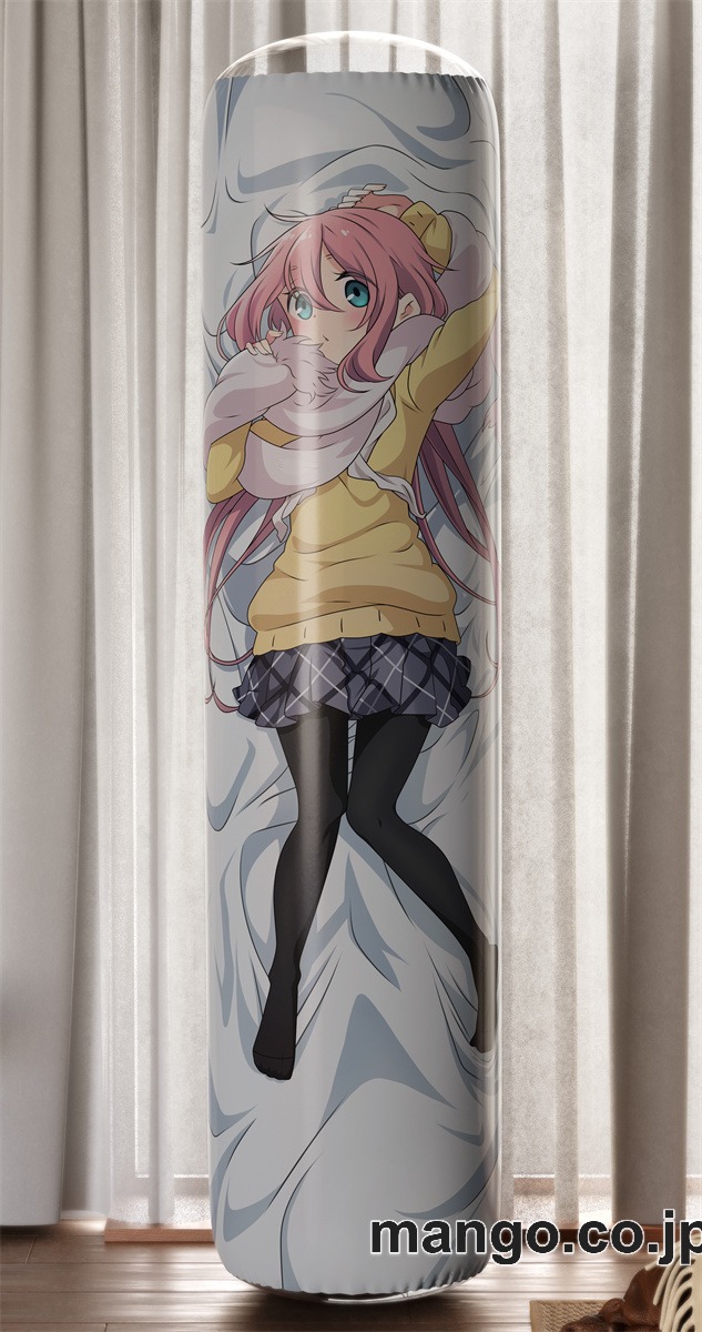 【おきあがりこぼし】PVC フィギュア風 / 立体ディスプレイ アニメ キャラクター バランスクッション【ゆるキャン△】なでしこ PVC製 キャラクターグッズ コレクション用 2