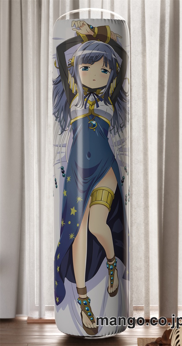 【おきあがりこぼし】PVC フィギュア風 / 立体ディスプレイ アニメ キャラクター バランスクッション【マギアレコード 魔法少女まどか☆マギカ外伝】七海やちよ PVC製 キャラクターグッズ コレクション用