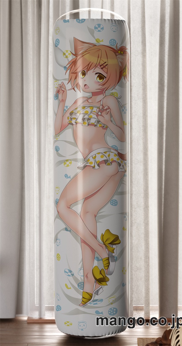 【おきあがりこぼし】PVC フィギュア風 / 立体ディスプレイ アニメ キャラクター バランスクッション【猫耳さばいばー！】（のん） PVC製 キャラクターグッズ コレクション用