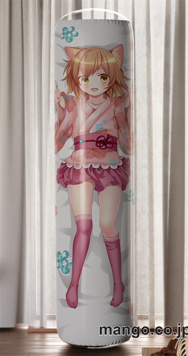 【おきあがりこぼし】PVC フィギュア風 / 立体ディスプレイ アニメ キャラクター バランスクッション【猫耳さばいばー！】（のん） PVC製 キャラクターグッズ コレクション用 2