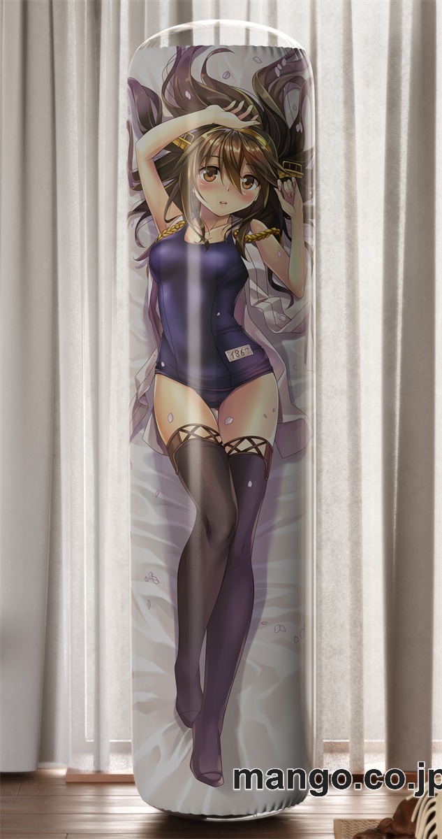【おきあがりこぼし】PVC フィギュア風 / 立体ディスプレイ アニメ キャラクター バランスクッション【艦隊これくしょん】時雨＆榛名 スク水 PVC製 キャラクターグッズ コレクション用