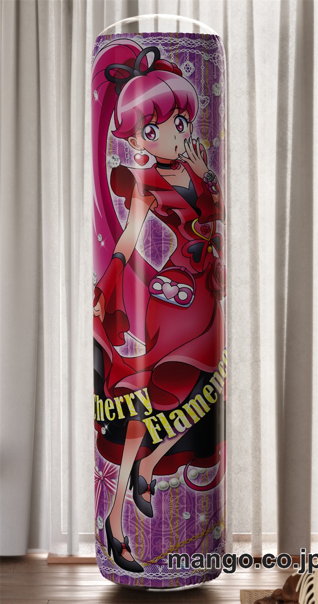【おきあがりこぼし】PVC フィギュア風 / 立体ディスプレイ アニメ キャラクター バランスクッションハピネスチャージプリキュア！愛乃めぐみ&白雪ひめ PVC製 キャラクターグッズ コレクション用