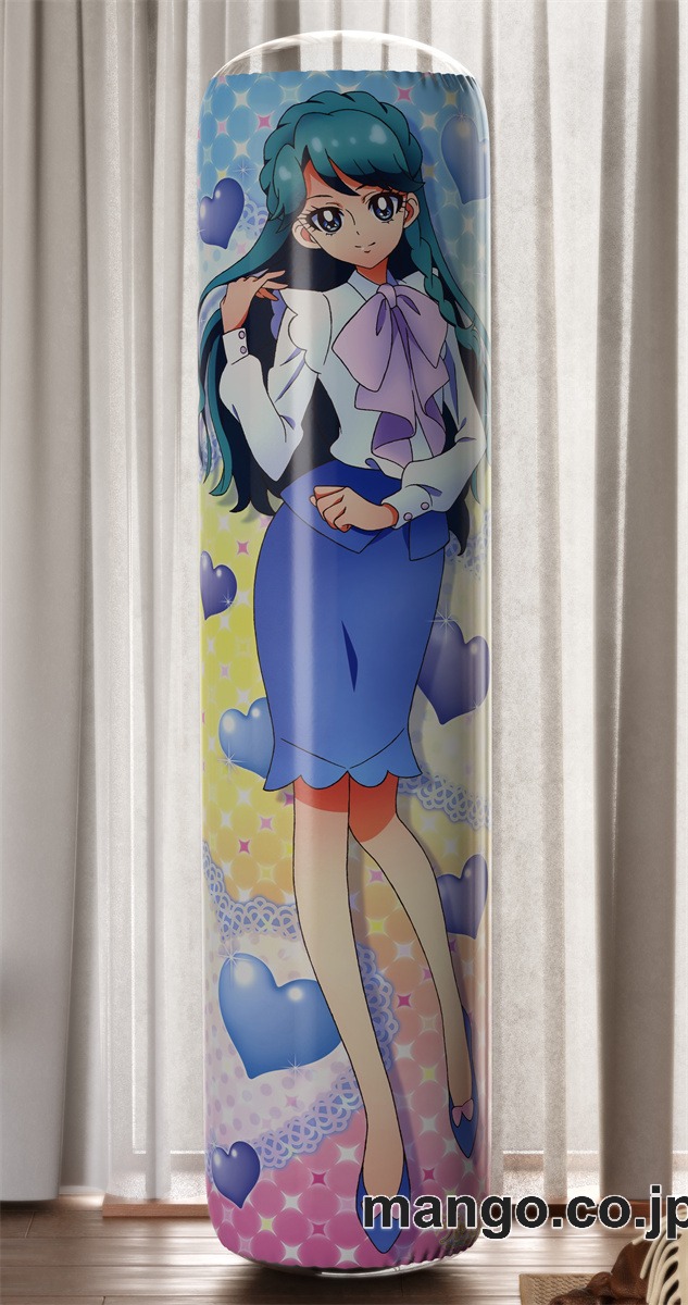 【おきあがりこぼし】PVC フィギュア風 / 立体ディスプレイ アニメ キャラクター バランスクッション【Ｇｏ！プリンセスプリキュア】海藤みなみ PVC製 キャラクターグッズ コレクション用