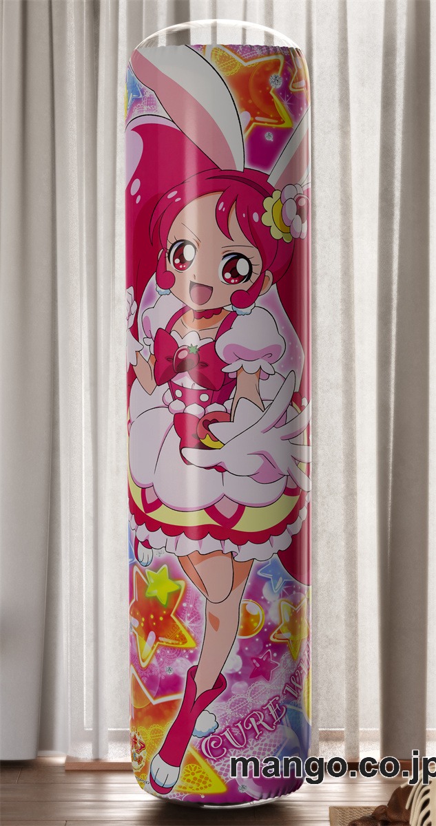 【おきあがりこぼし】PVC フィギュア風 / 立体ディスプレイ アニメ キャラクター バランスクッション【キラキラ☆プリキュアアラモード】宇佐美いちか&有栖川ひまり PVC製 キャラクターグッズ コレクション用