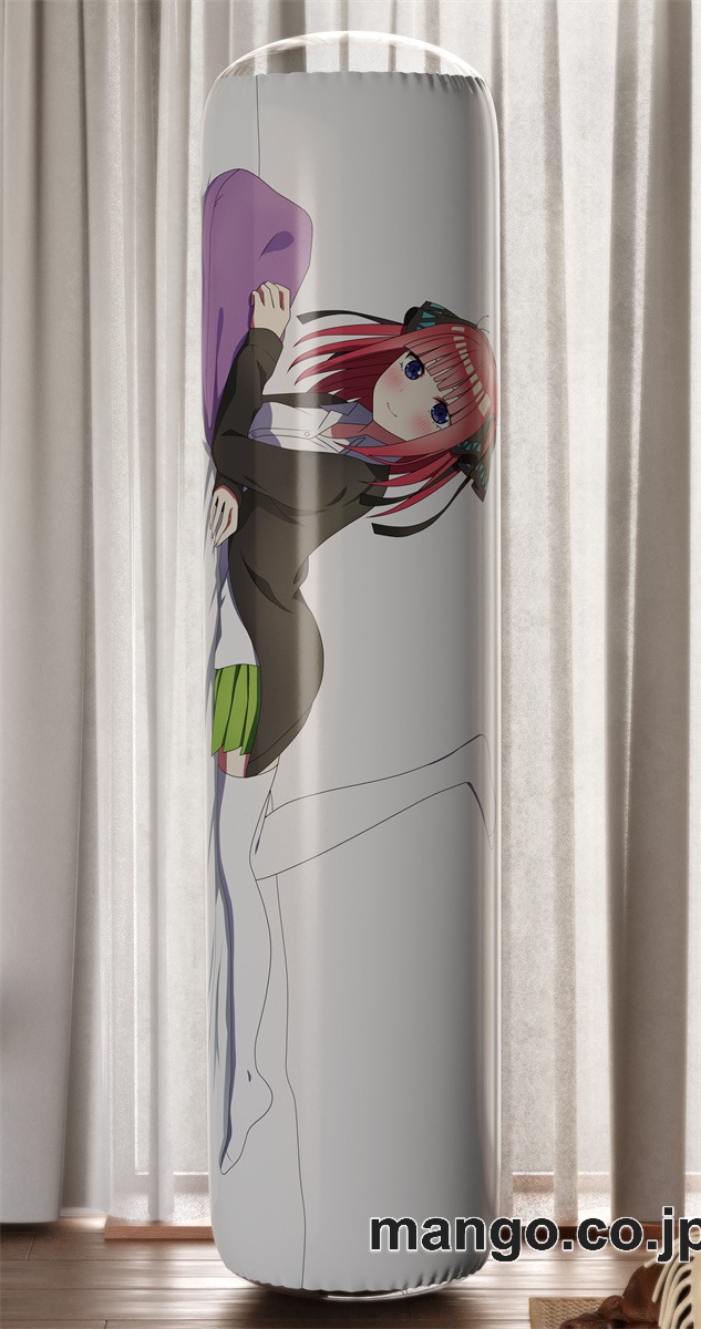 【おきあがりこぼし】PVC フィギュア風 / 立体ディスプレイ アニメ キャラクター バランスクッション【五等分の花嫁∬】中野二乃 PVC製 キャラクターグッズ コレクション用