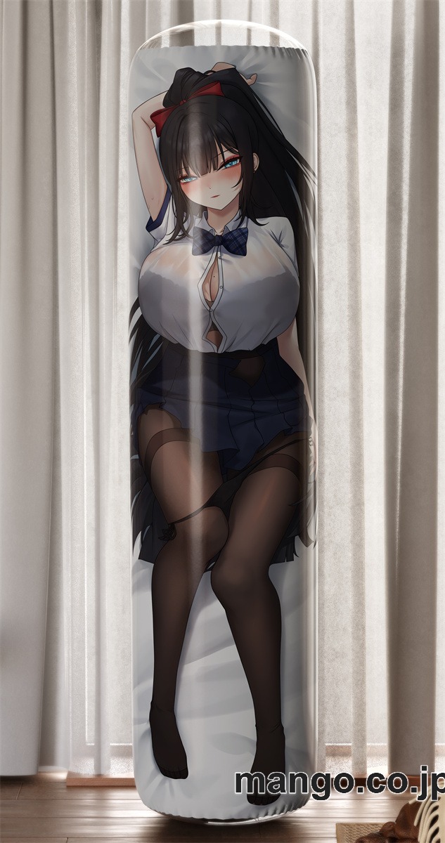 【おきあがりこぼし】PVC フィギュア風 / 立体ディスプレイ アニメ キャラクター バランスクッション【オリジナル】黒髪お嬢様 PVC製 キャラクターグッズ コレクション用